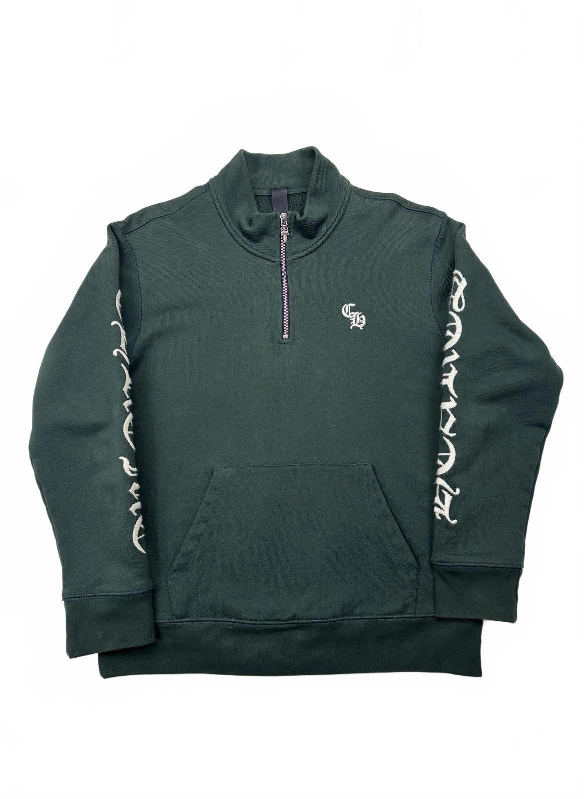 Chrome Hearts Slo Ride Green Quarterzip