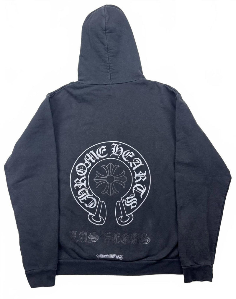 Chrome Hearts Las Vegas Black Horseshoe Hoodie