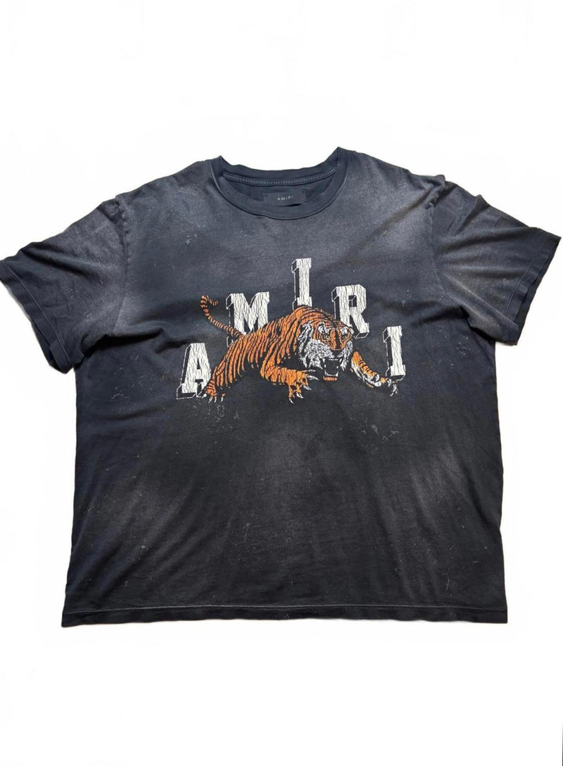 Amiri Tiger Black Tee