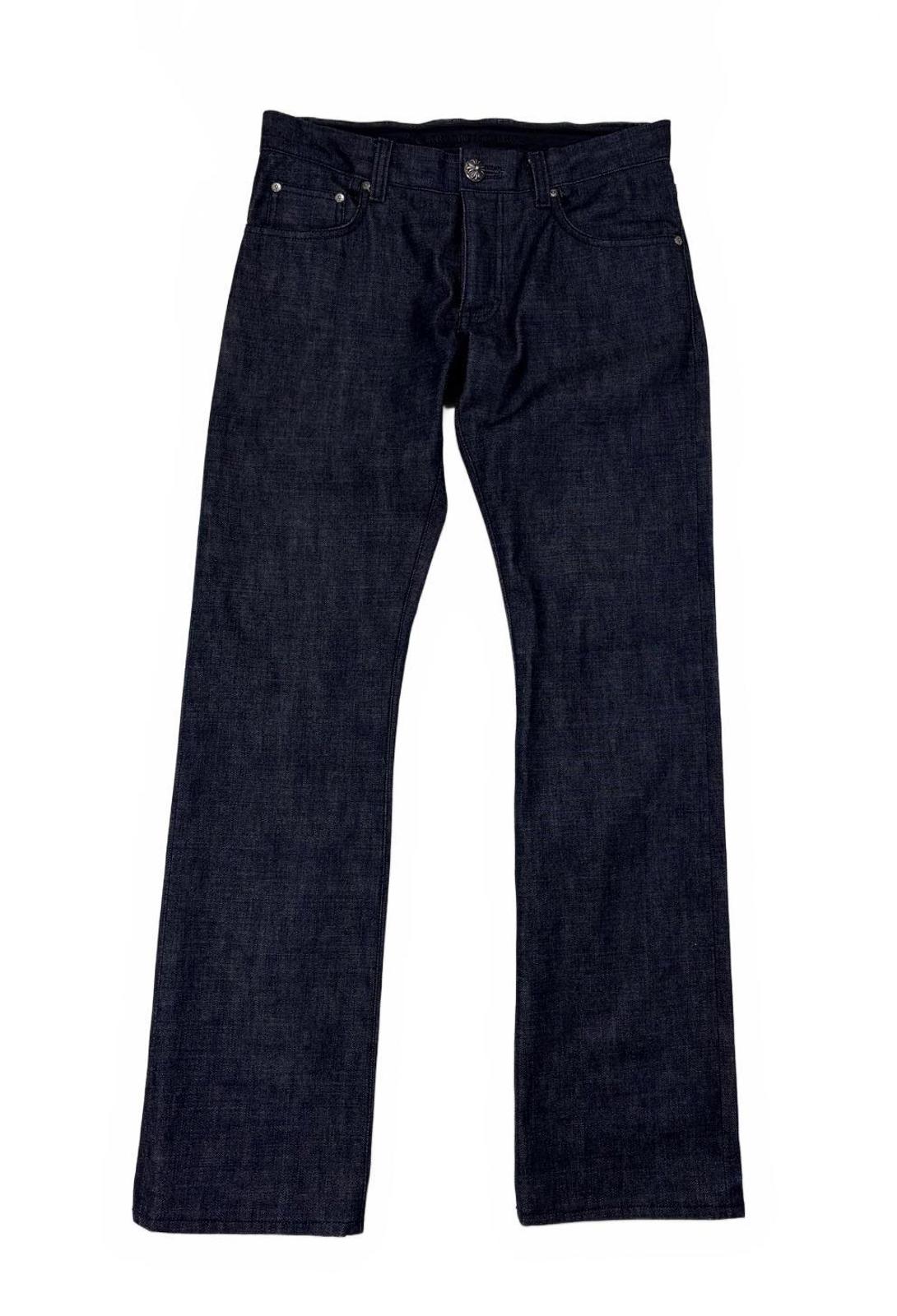 Chrome Hearts Japanese Raw Denim Jeans
