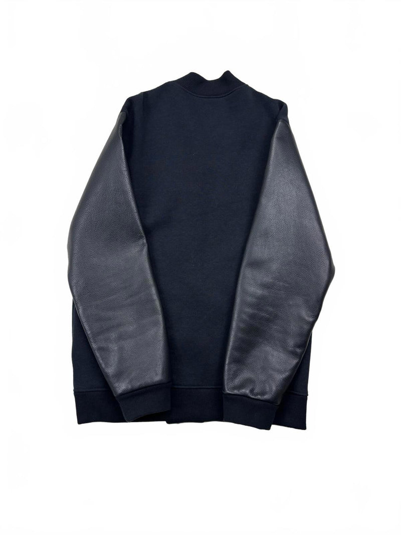 Chrome Hearts CH Leather Varsity Jacket