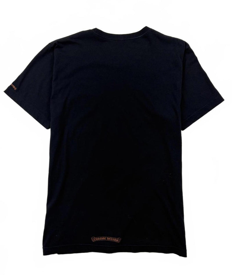 Chrome Hearts Brown Neck Logo Fuck You Tee