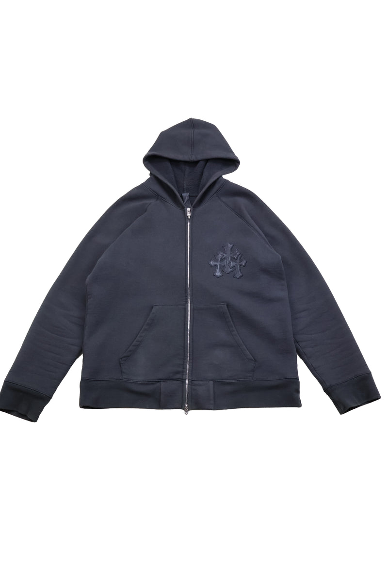 Chrome Hearts Triple Cross Paper Jam Zip Up