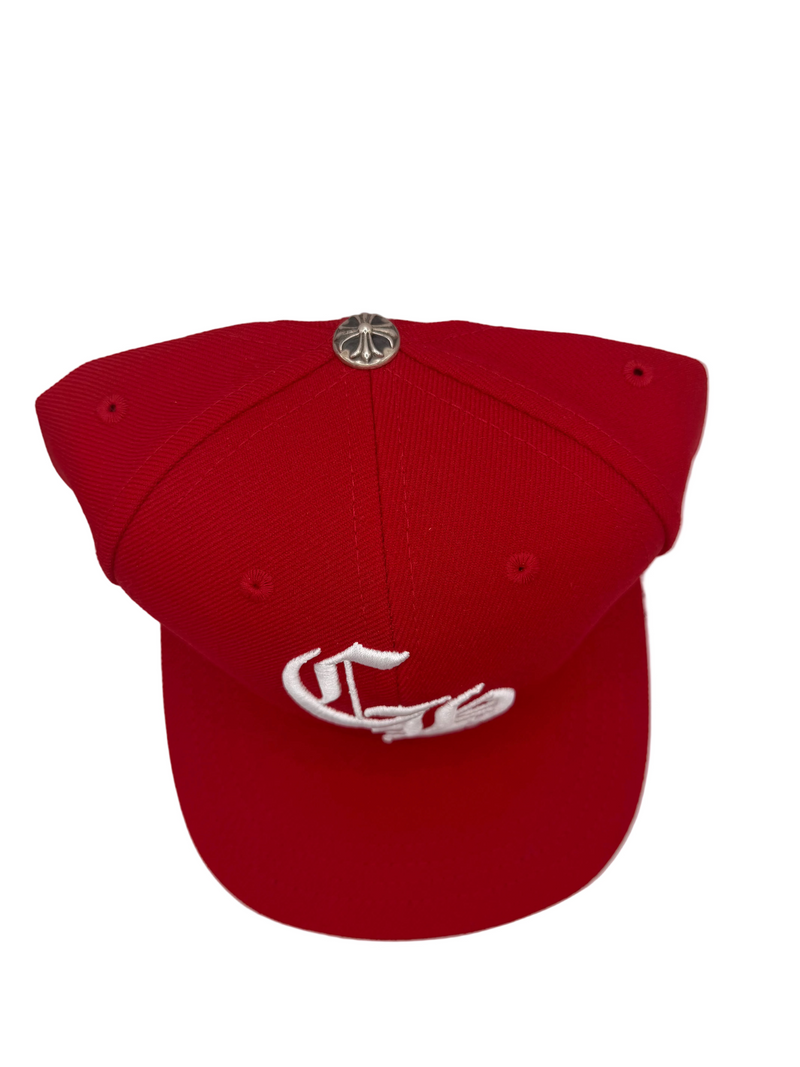 Chrome Hearts Red Baseball Hat