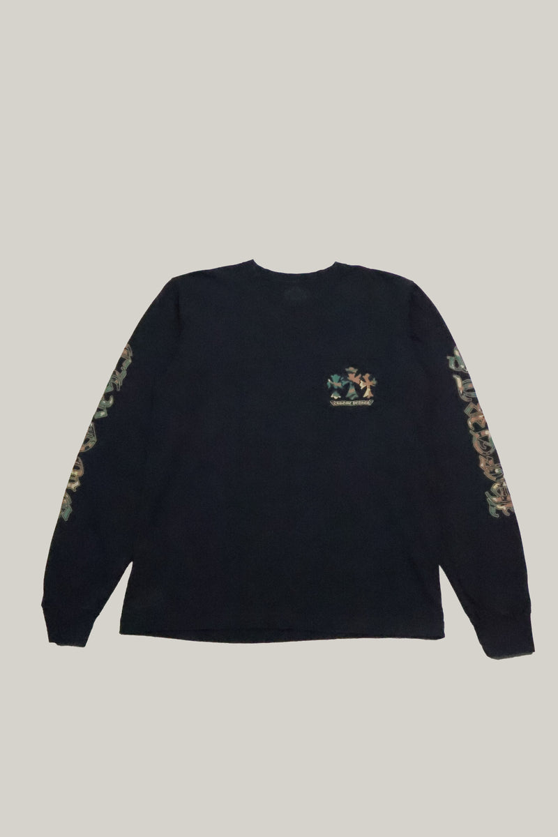 Chrome Hearts Camo Triple Cross Longsleeve