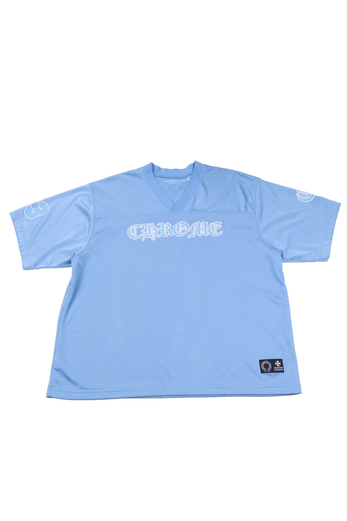 Sports Mesh Warm Up Stadium Blue Jersey