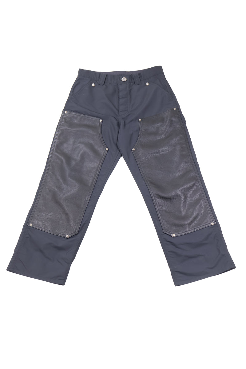 Nylon Leather Double Knee Carpenter Jean Pants