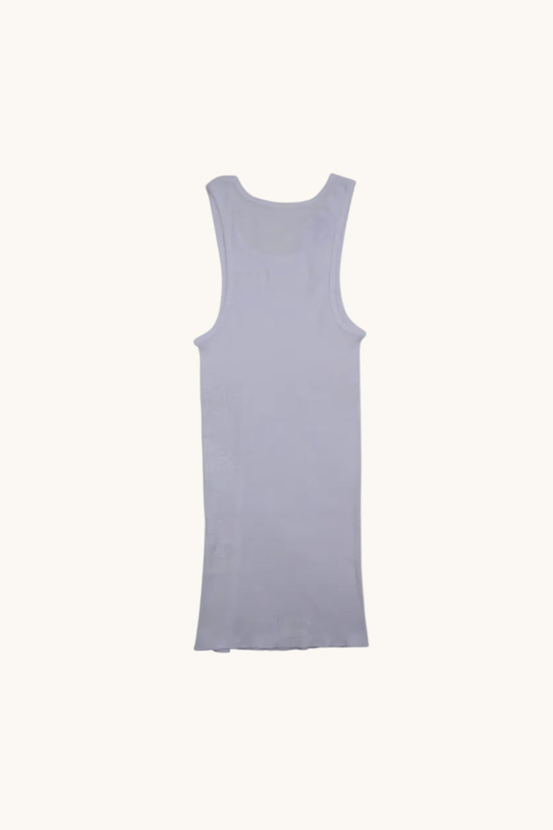CANNES EXLUSIVE WHITE LOVE YOU TANK TOP
