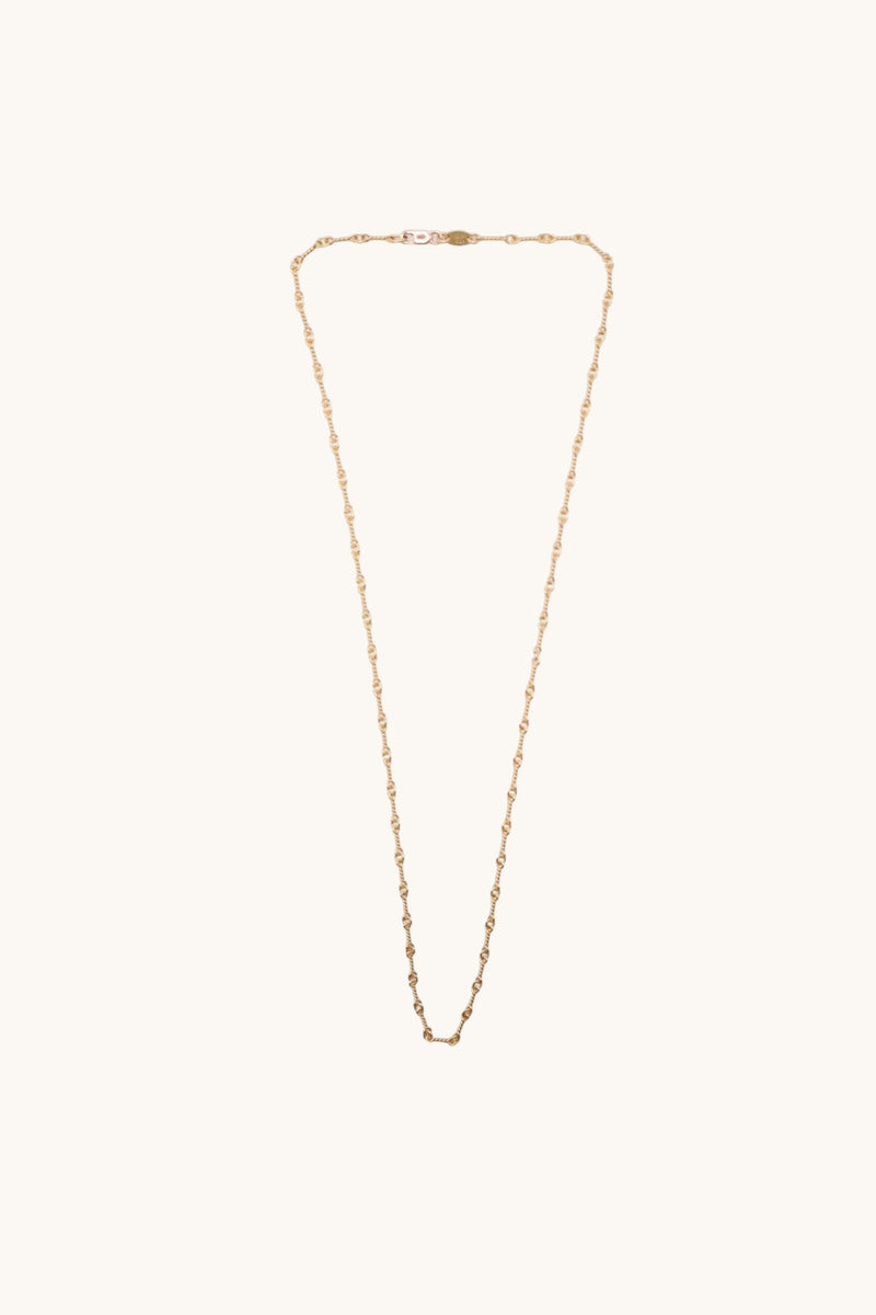 22k gold twist chain