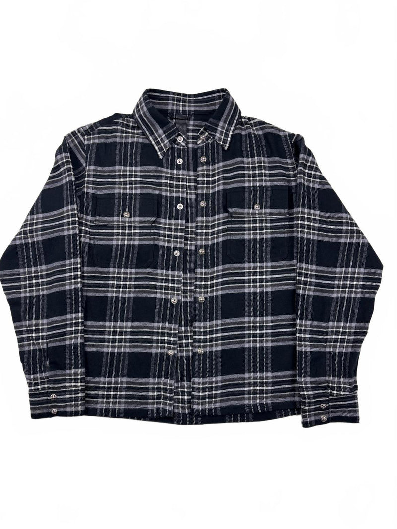 Chrome Hearts Flannel Work Dog Shirt