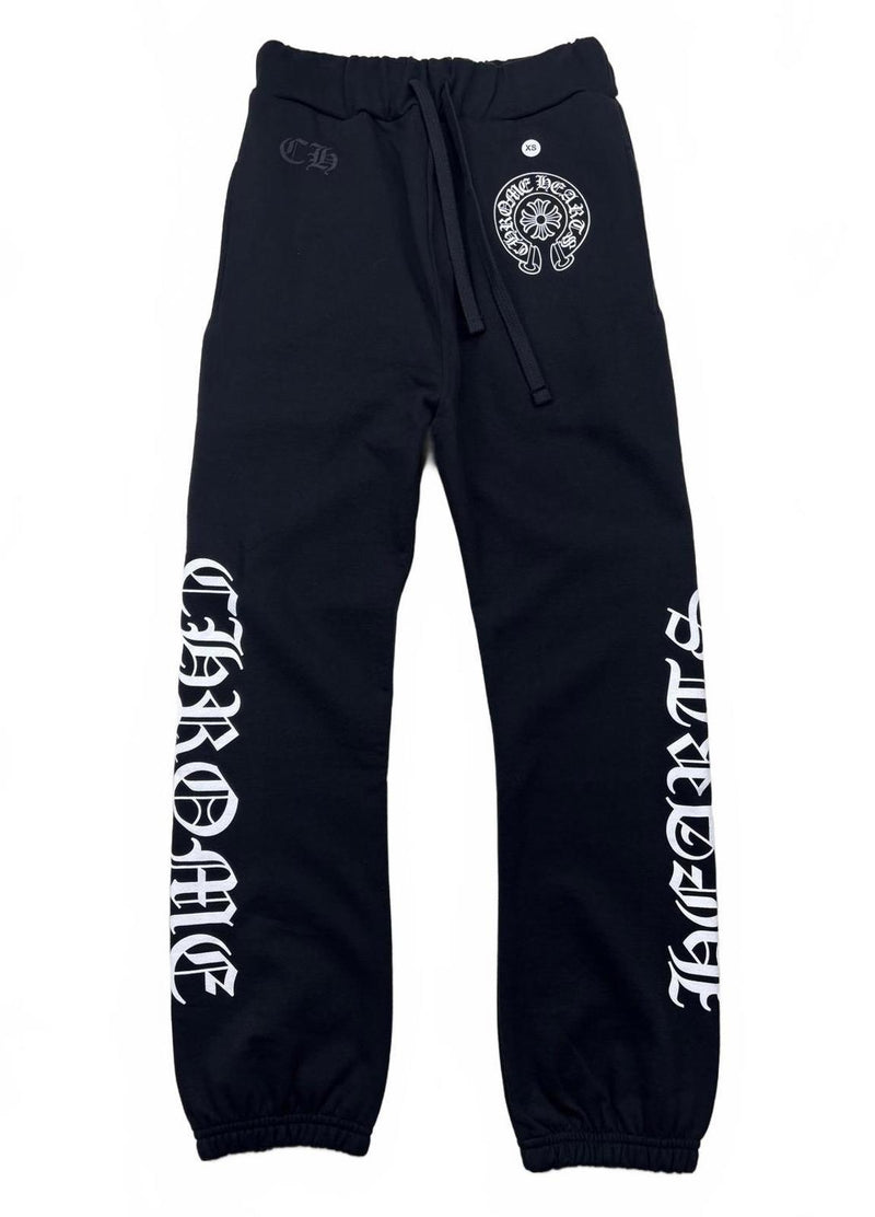 Chrome Hearts Horseshoe Logo Spellout Sweatpants