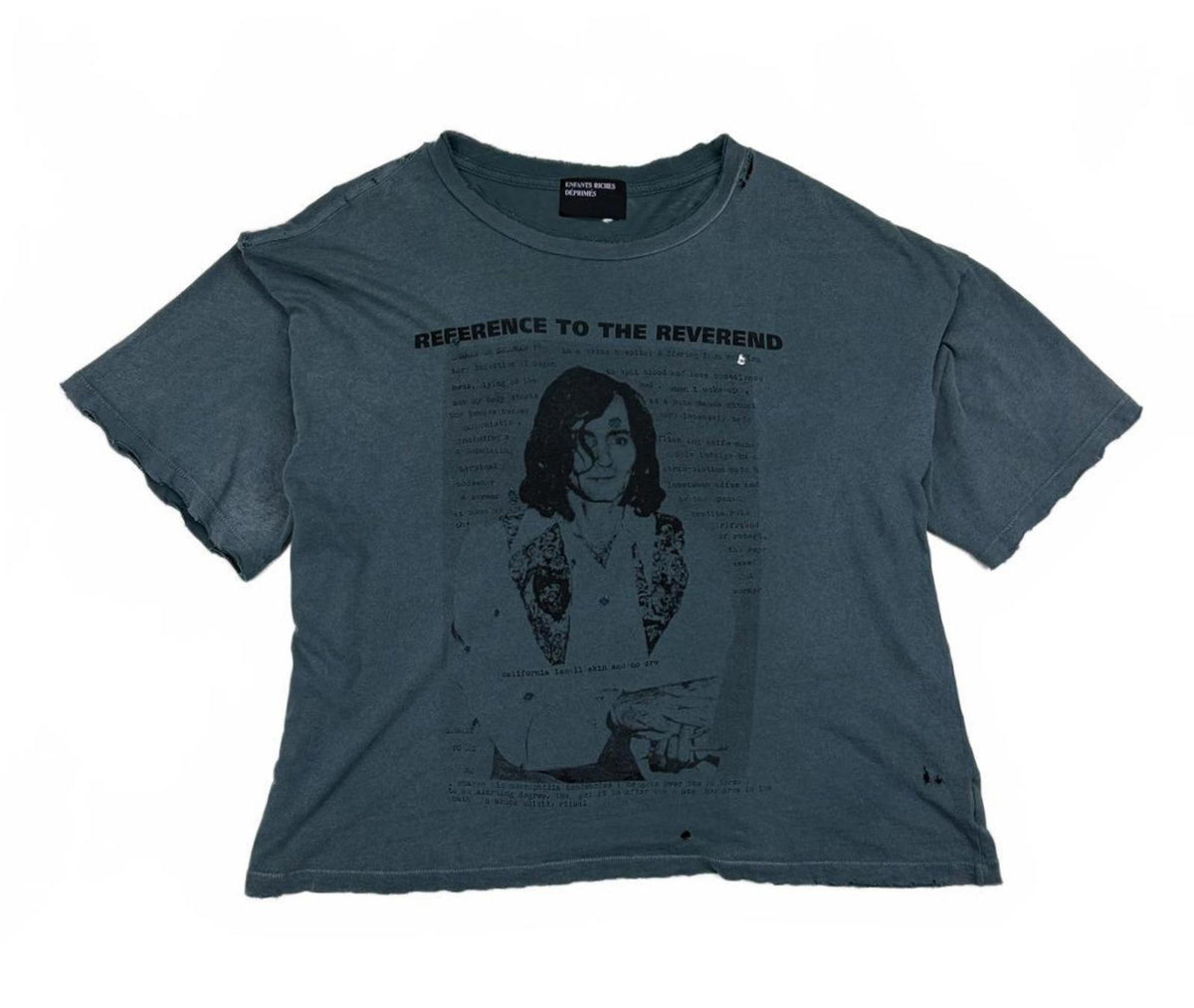 ERD Reverend Thrashed Teal Tee