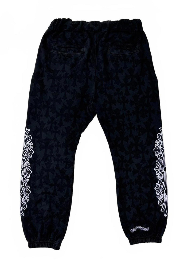 Chrome Hearts Black Cemetery Sweatpants