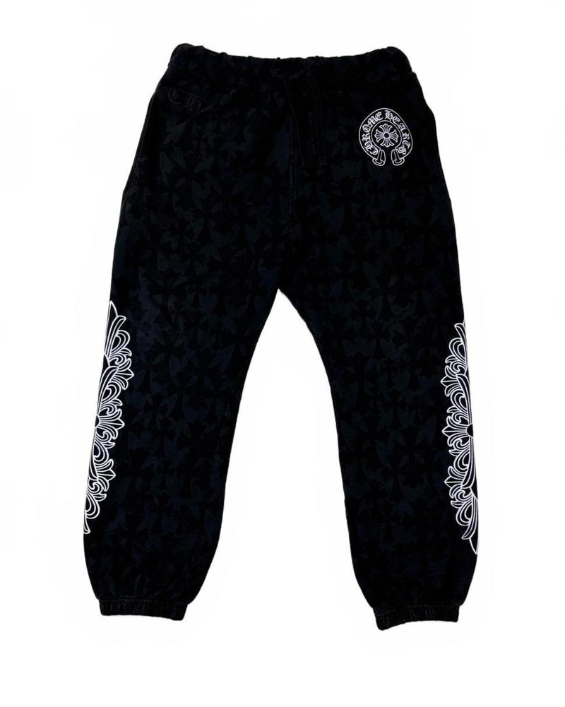 Chrome Hearts Black Cemetery Sweatpants