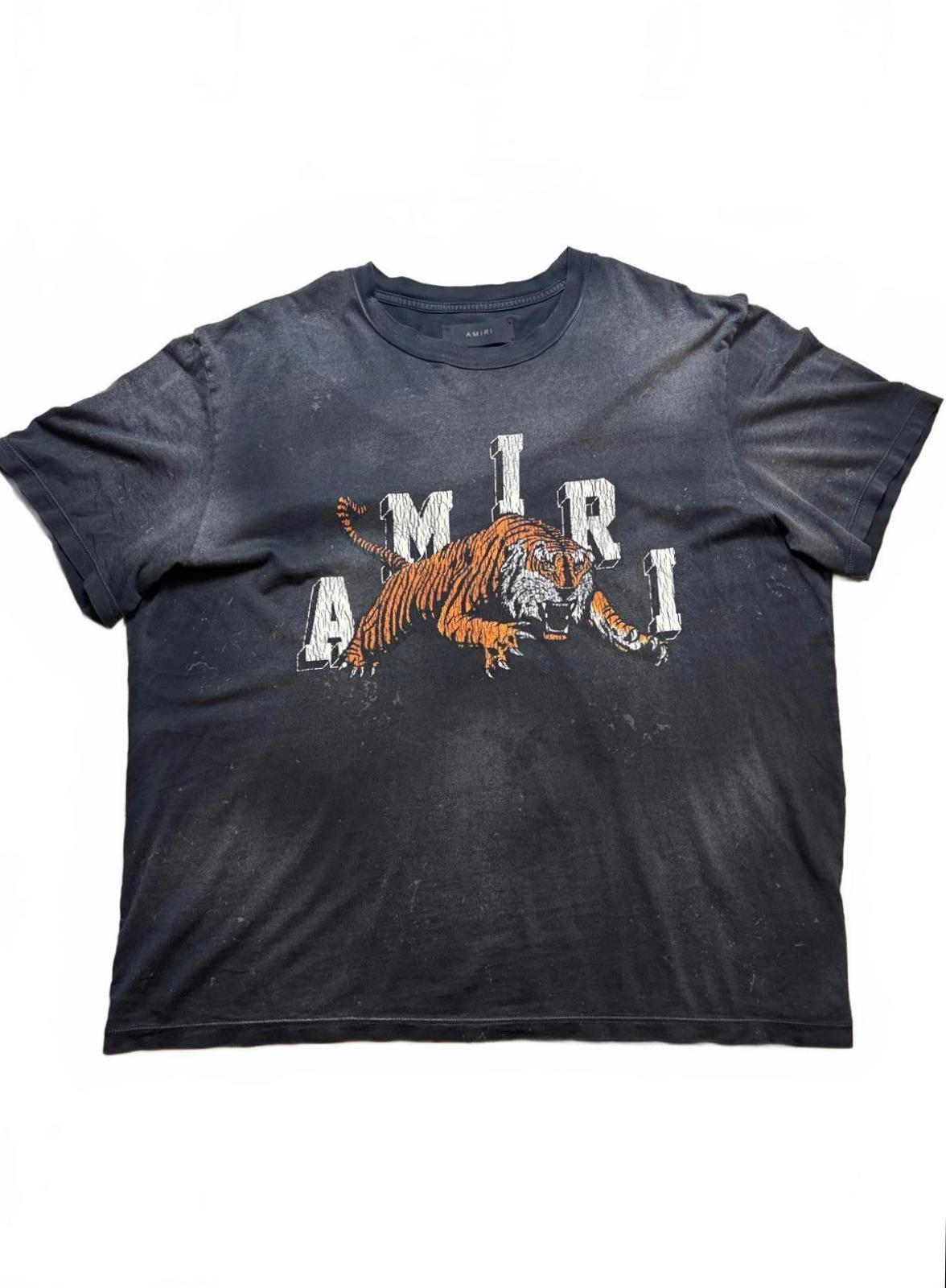 Amiri Tiger Black Tee