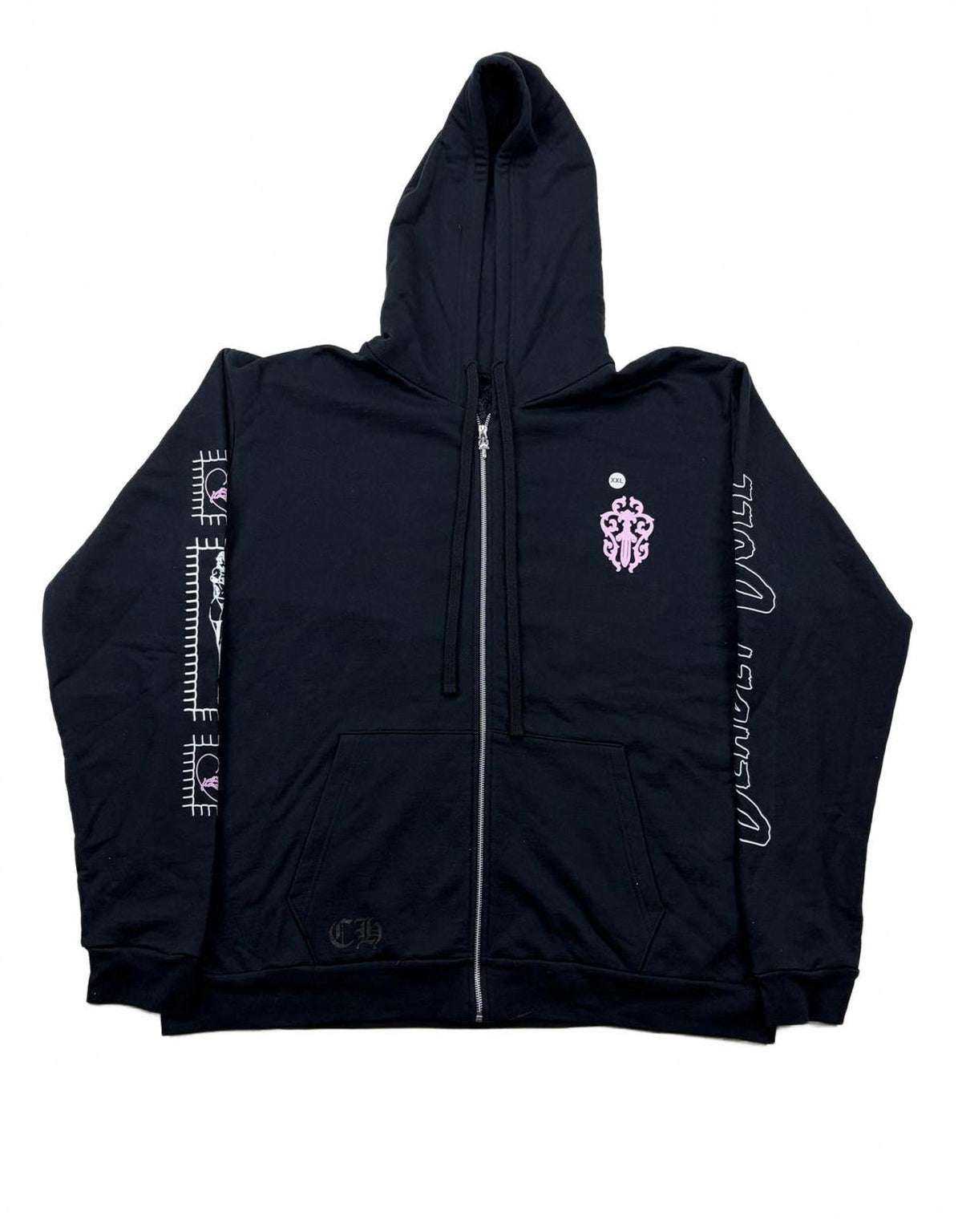 Chrome Hearts X Deadly Doll Black Full Zip