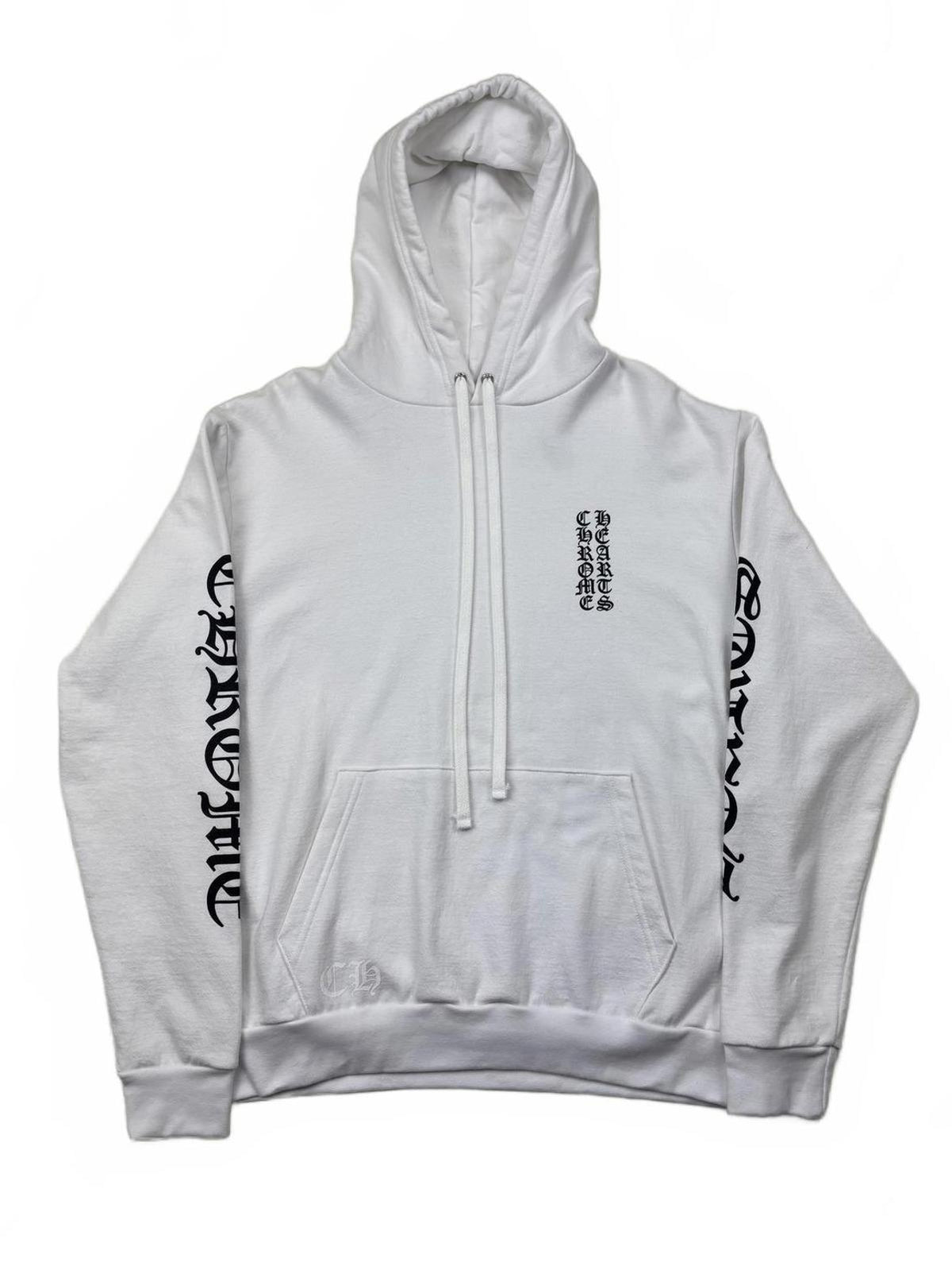 Chrome Hearts Monogram Vertical Logo Hoodie