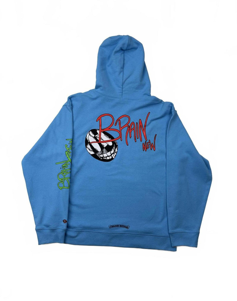 Chrome Hearts Matty Boy Brain New Blue Hoodie
