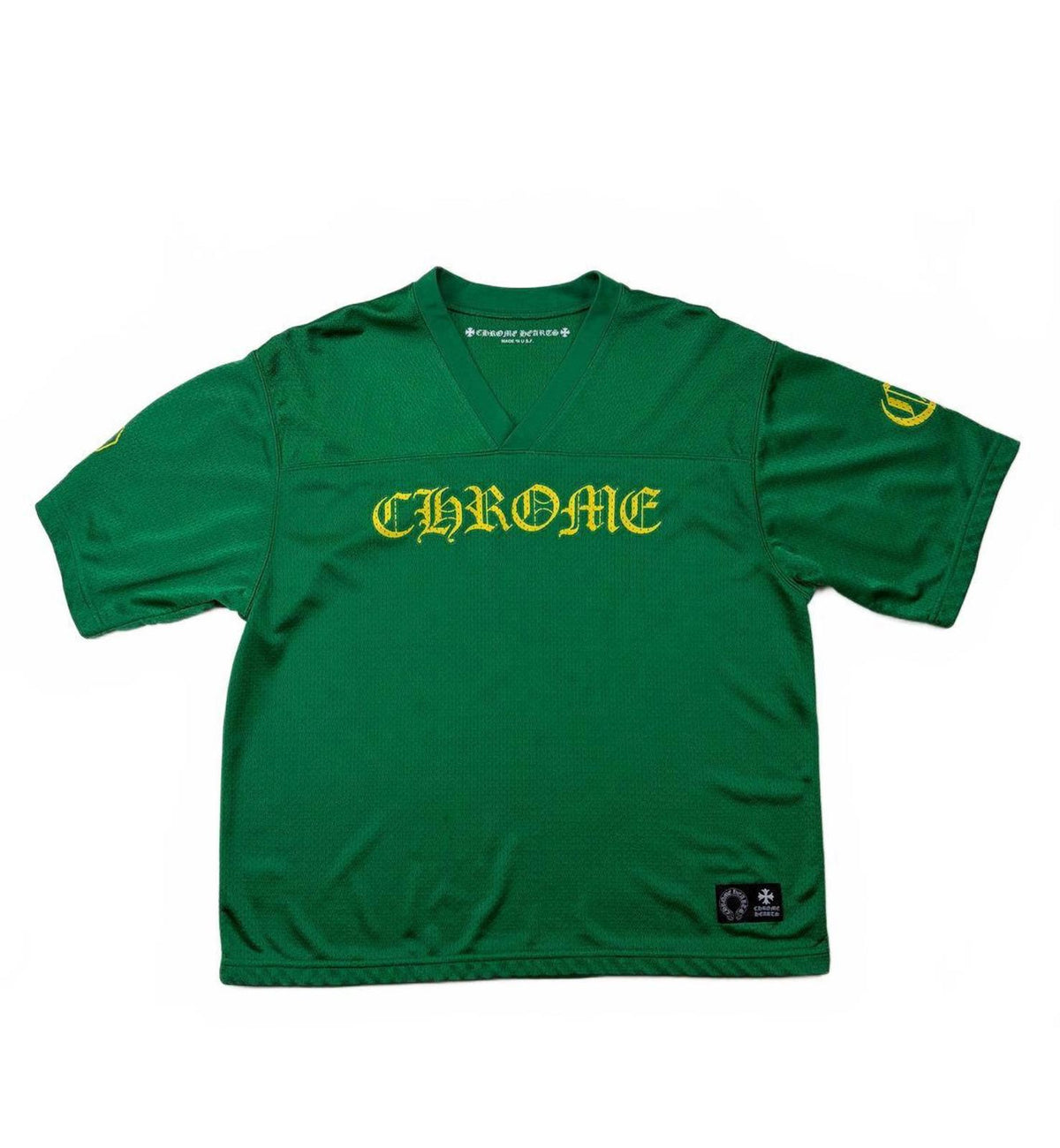 Chrome Hearts Sports Mesh Warm Up Jersey Green