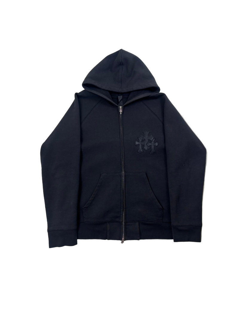 Chrome Hearts Triple Cross Paper Jam Zip Up