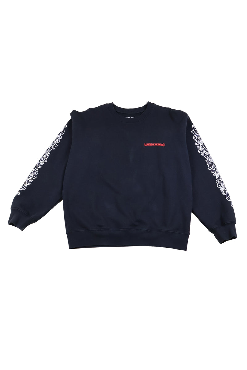 Chrome Hearts Matty Boy Chomper Flower Crewneck