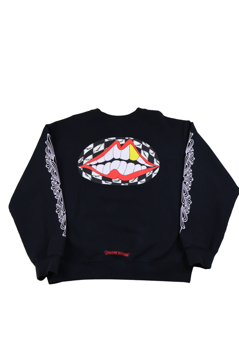 Chrome Hearts Matty Boy Chomper Flower Crewneck