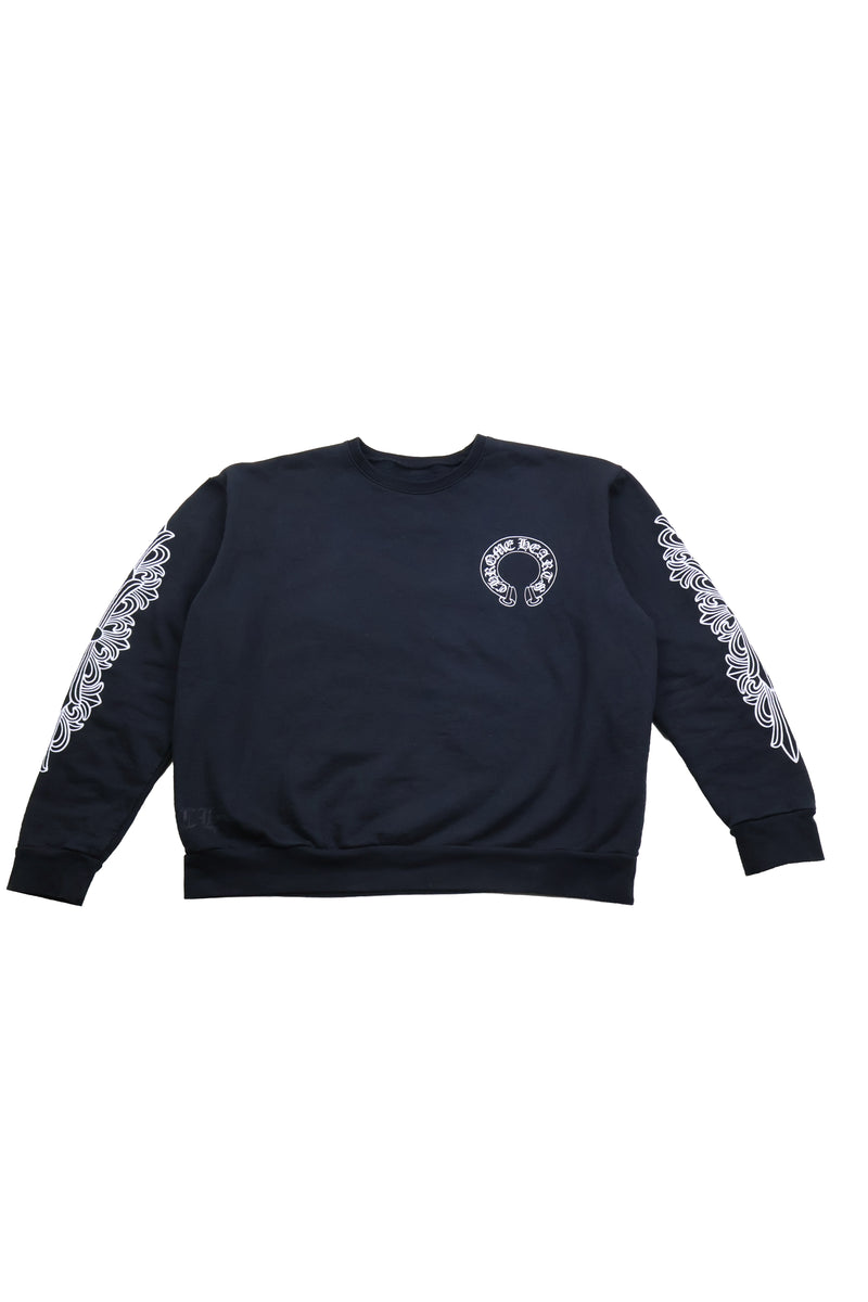Chrome Hearts Horseshoe Floral Crewneck