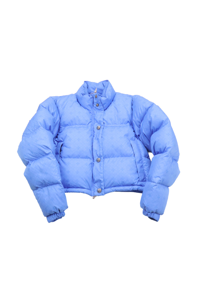 Chrome Hearts Plus Cross Cropped Puffer Jacket