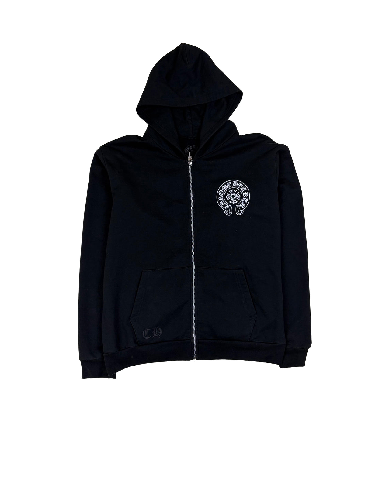 Chrome Hearts Malibu Horseshoe Logo Zip Up