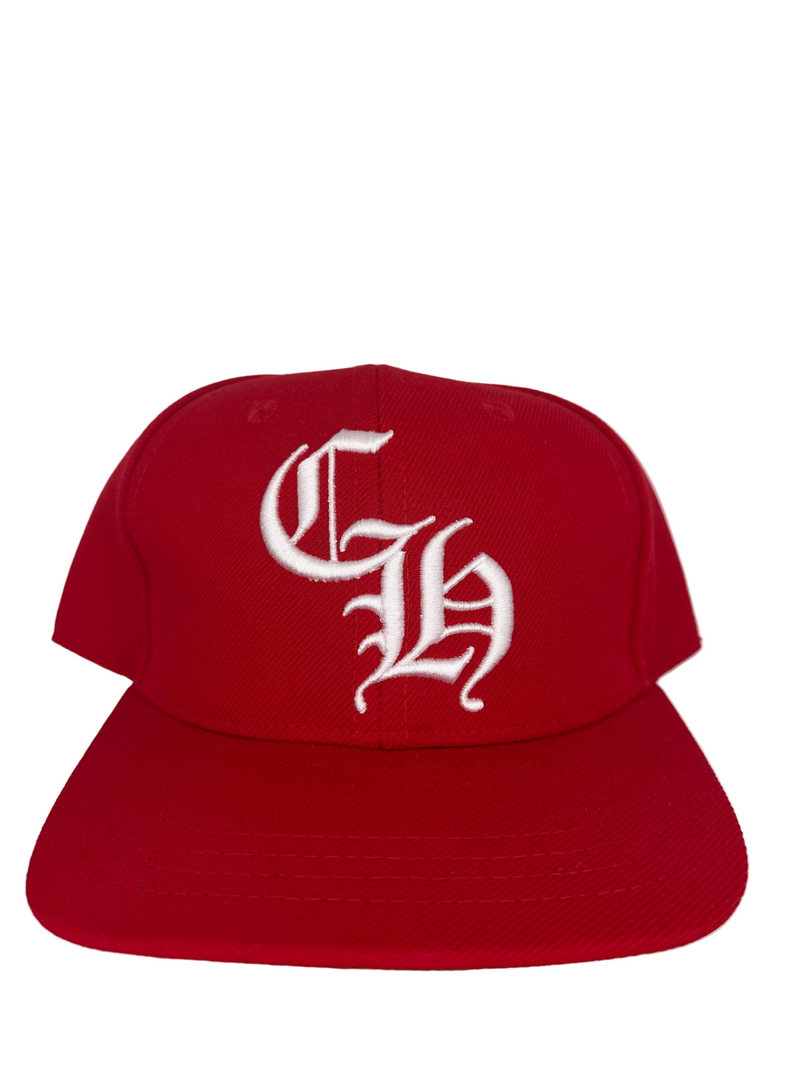 Chrome Hearts Red Baseball Hat