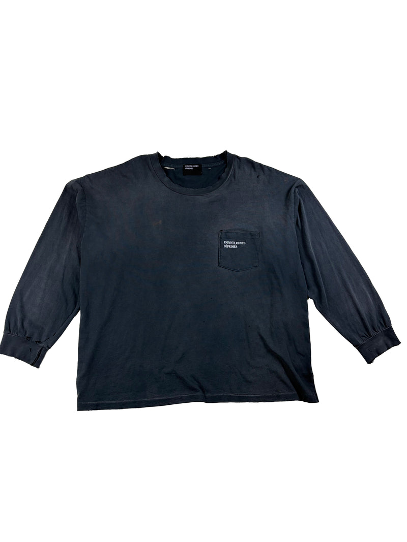 ERD Classic Logo Wash Faded Longsleeve