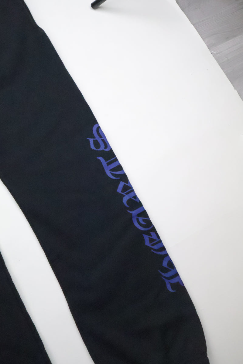 Blue Horseshoe Vertical Script Logo Sweatpants