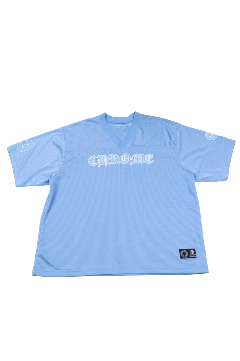 Sports Mesh Warm Up Stadium Blue Jersey