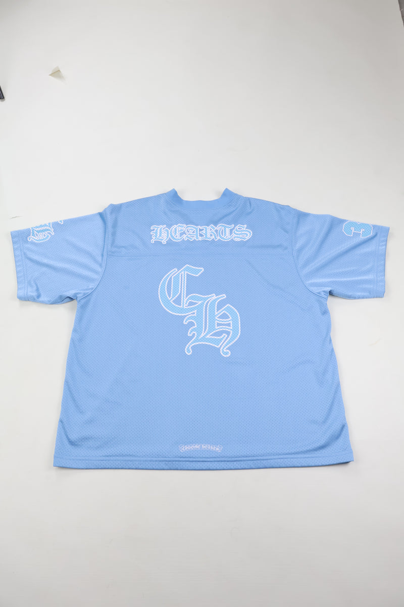 Sports Mesh Warm Up Stadium Blue Jersey