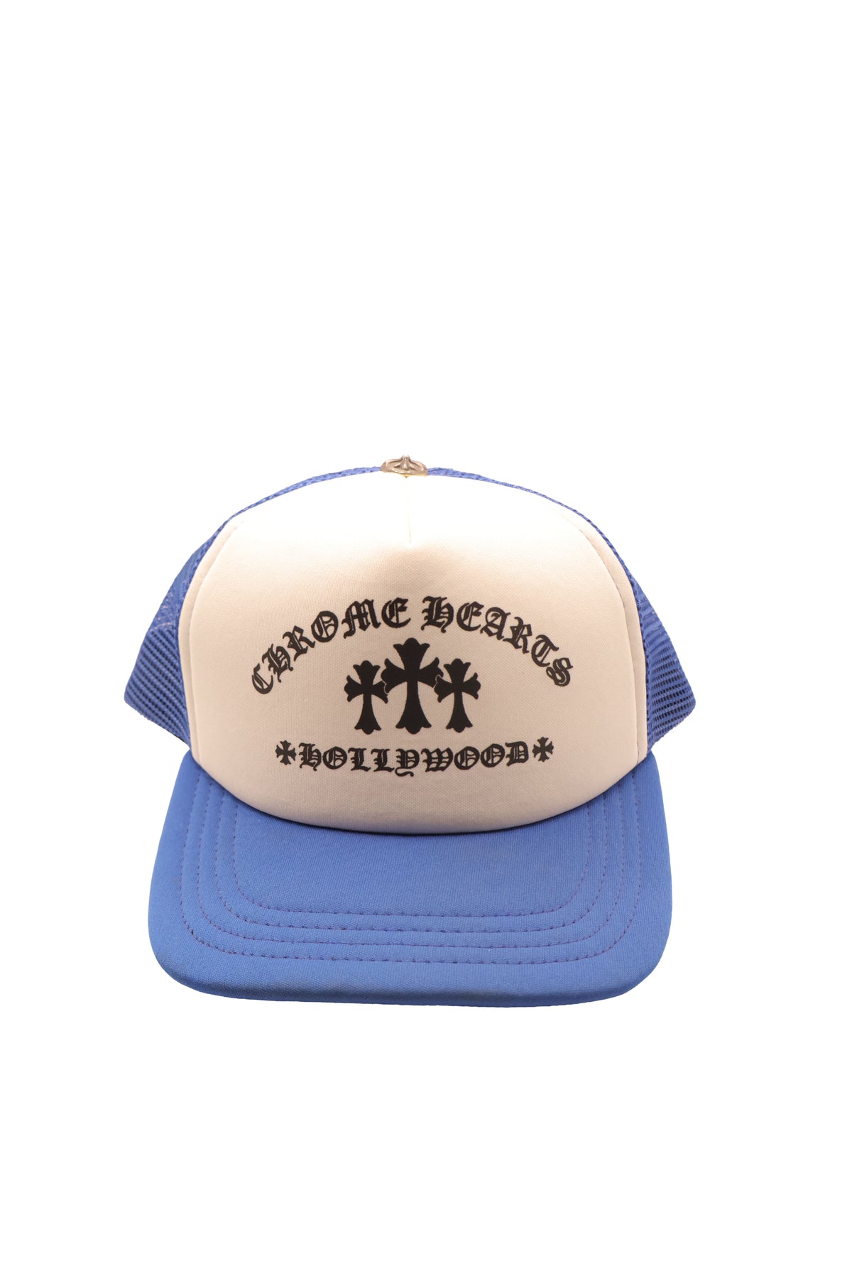 Black Blue Hollywood King Taco Trucker Hat