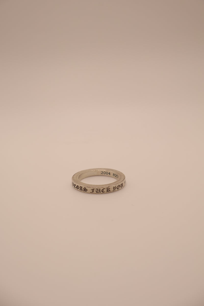 CH Las Vegas FUCK YOU Thin Spacer Ring