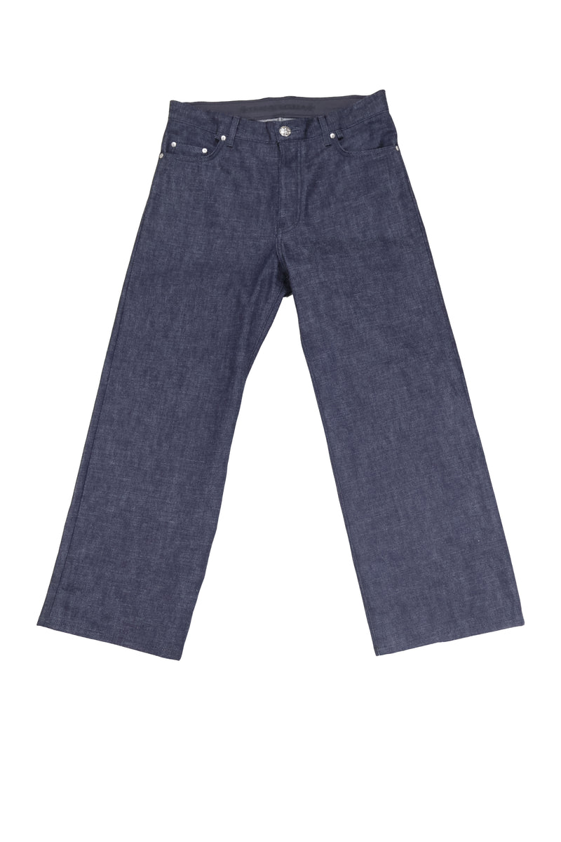 KS Cut Indigo Denim Jeans