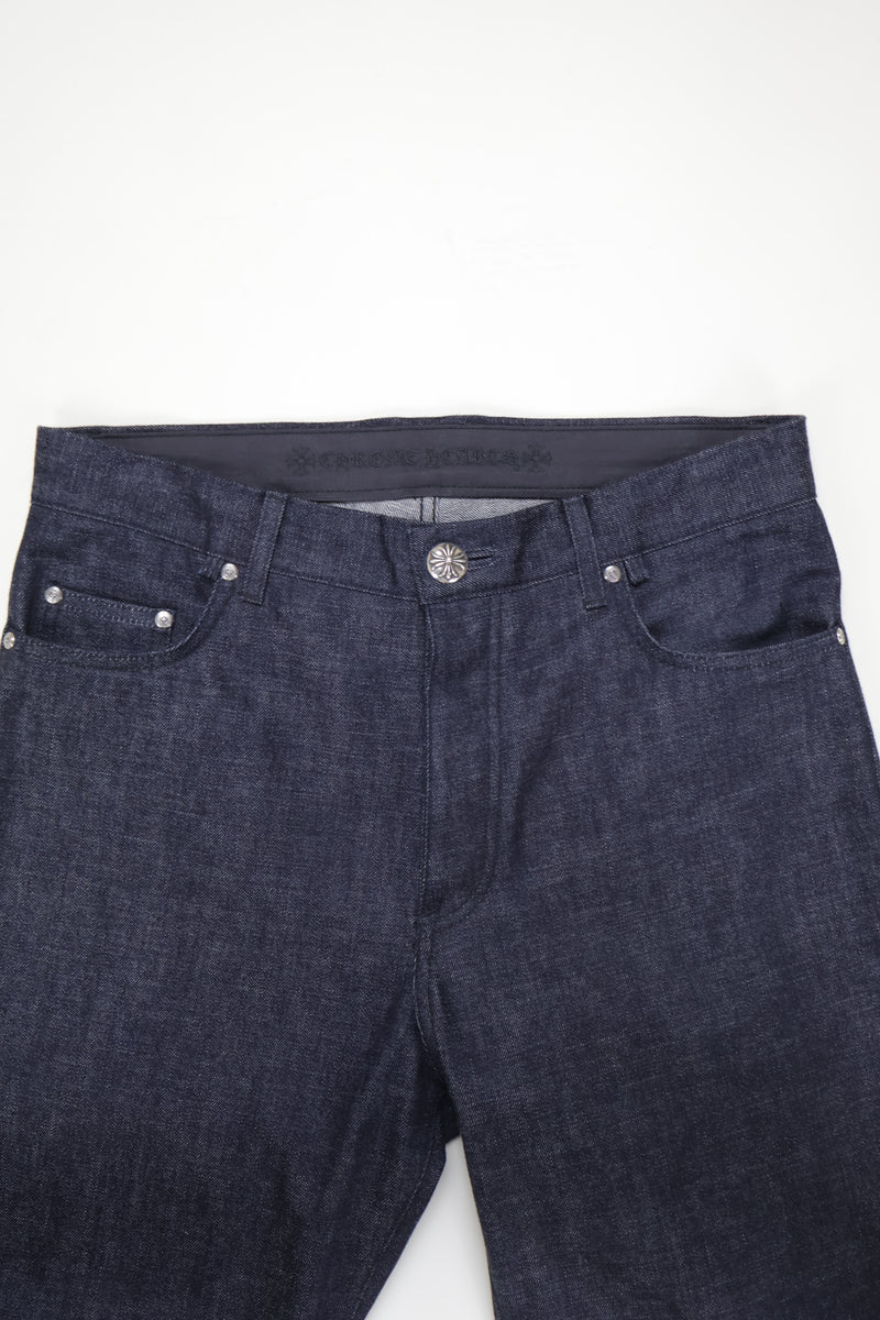 KS Cut Indigo Denim Jeans