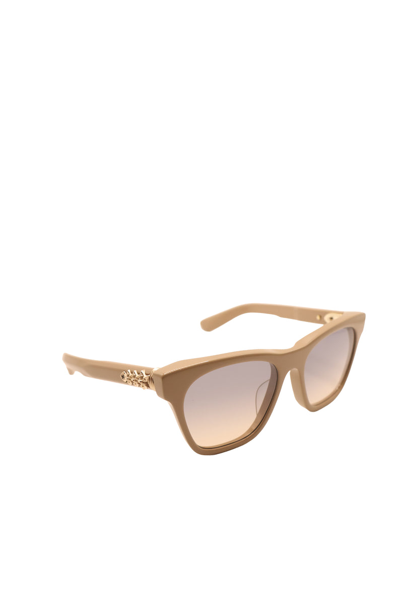 Clitterati Light Brown Sunglasses