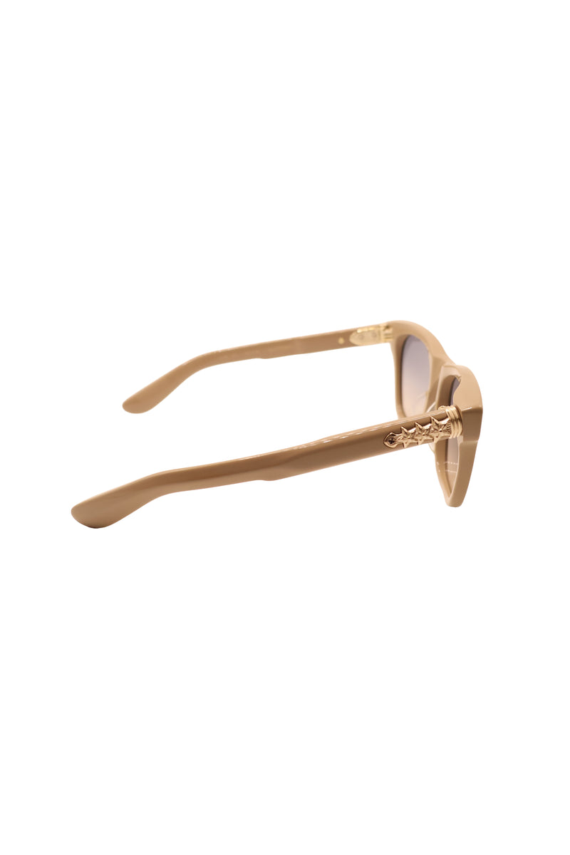 Clitterati Light Brown Sunglasses