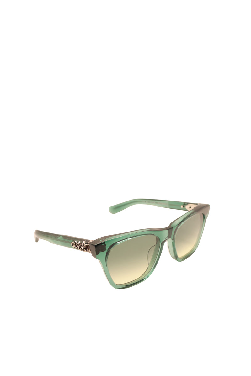 Clitterati Dark Green Sunglasses