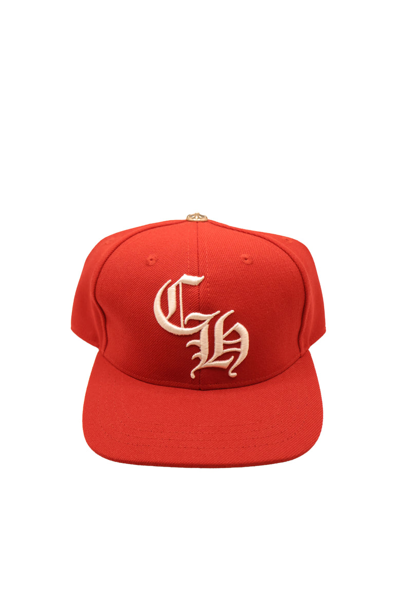 Chrome Hearts Red Baseball Hat