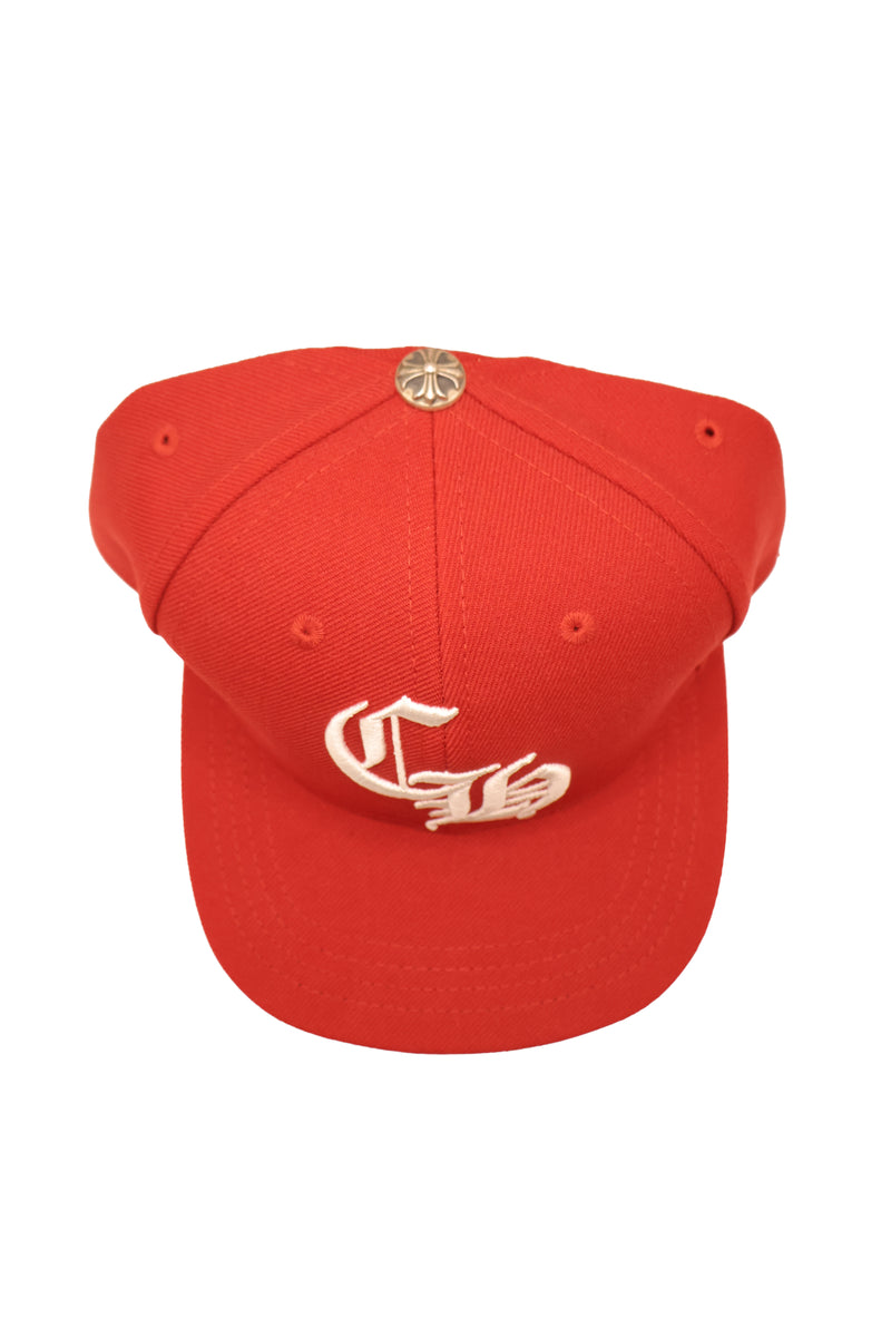 Chrome Hearts Red Baseball Hat