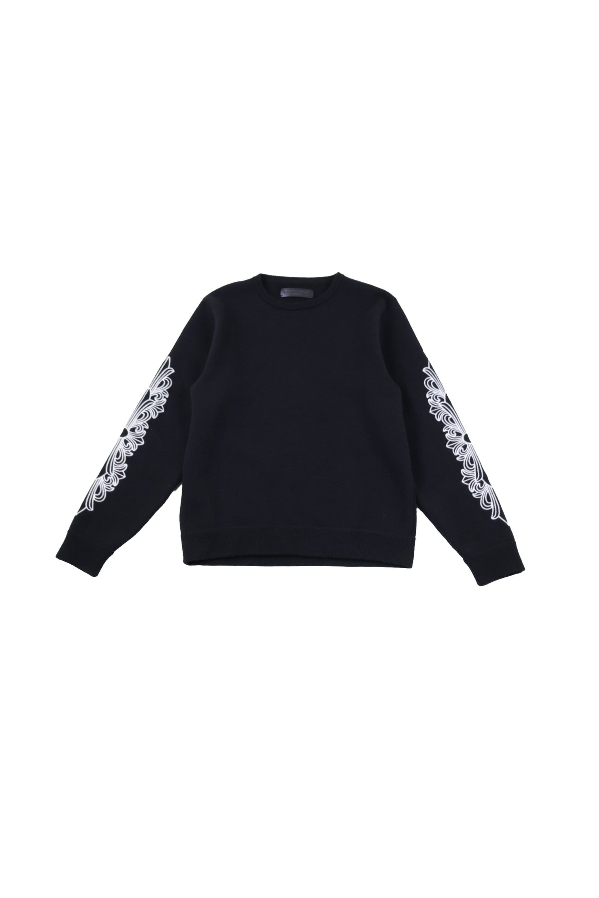 Chrome Hearts Cashmere Embroidered Floral Sweater