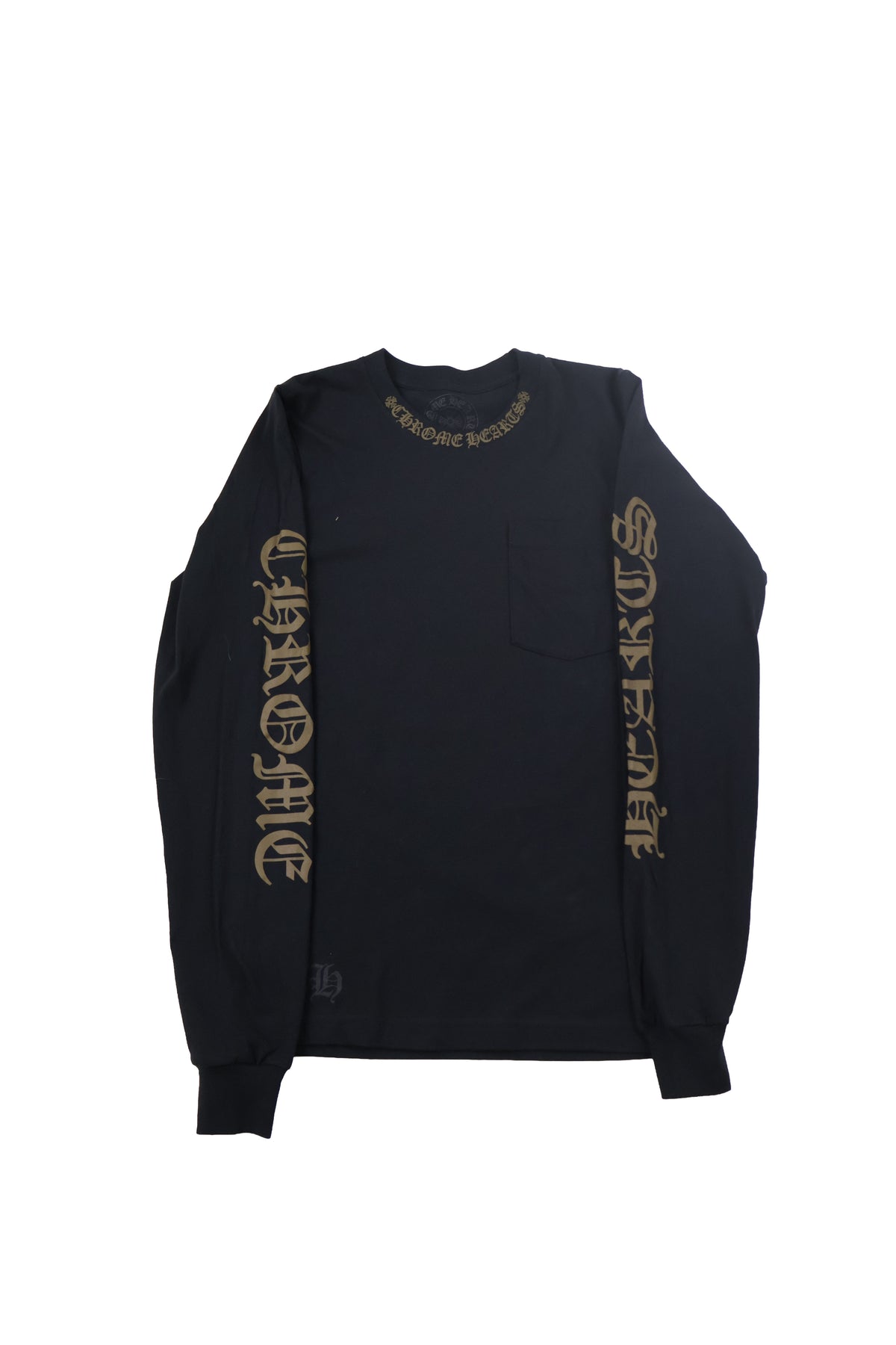 Olive Neck Logo Long Sleeve