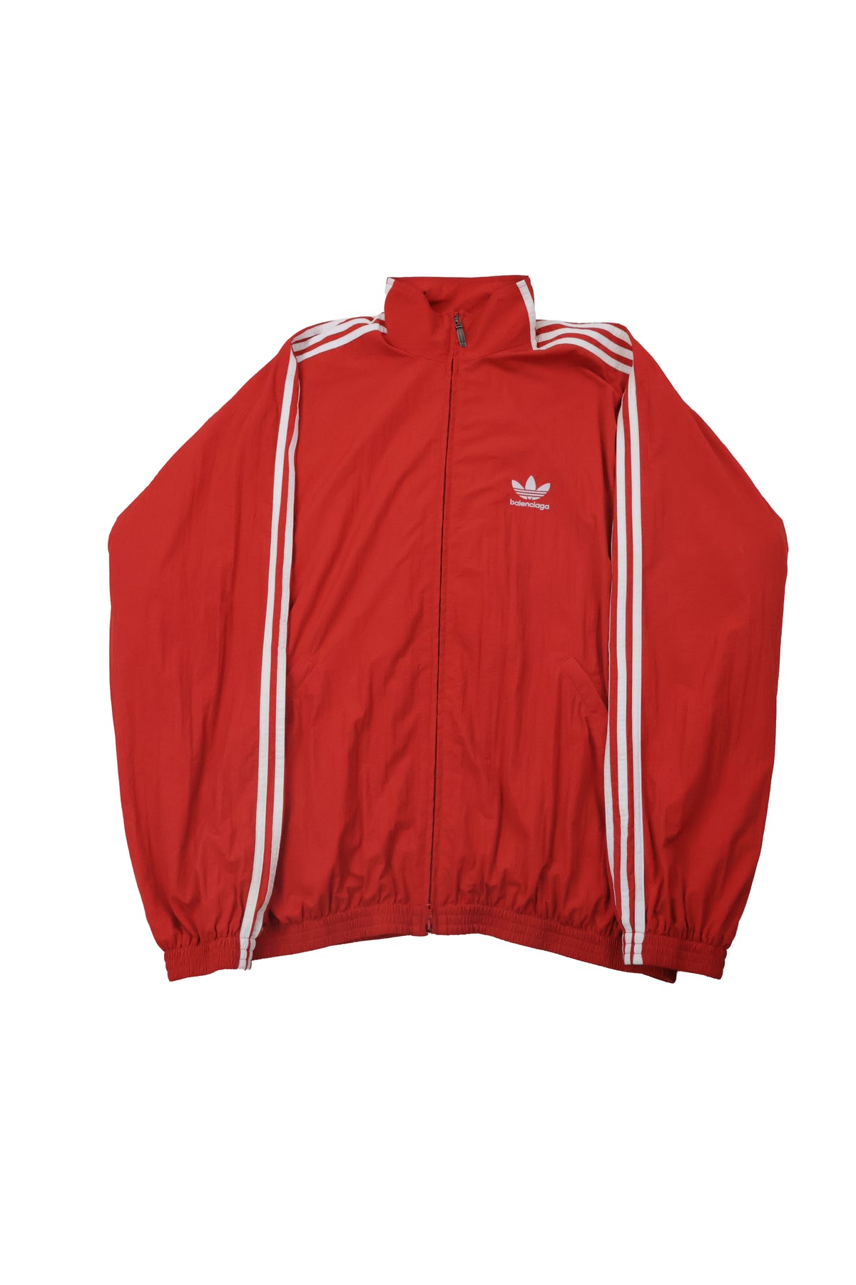 BB x Adidas Nylon Red Tracksuit Jacket
