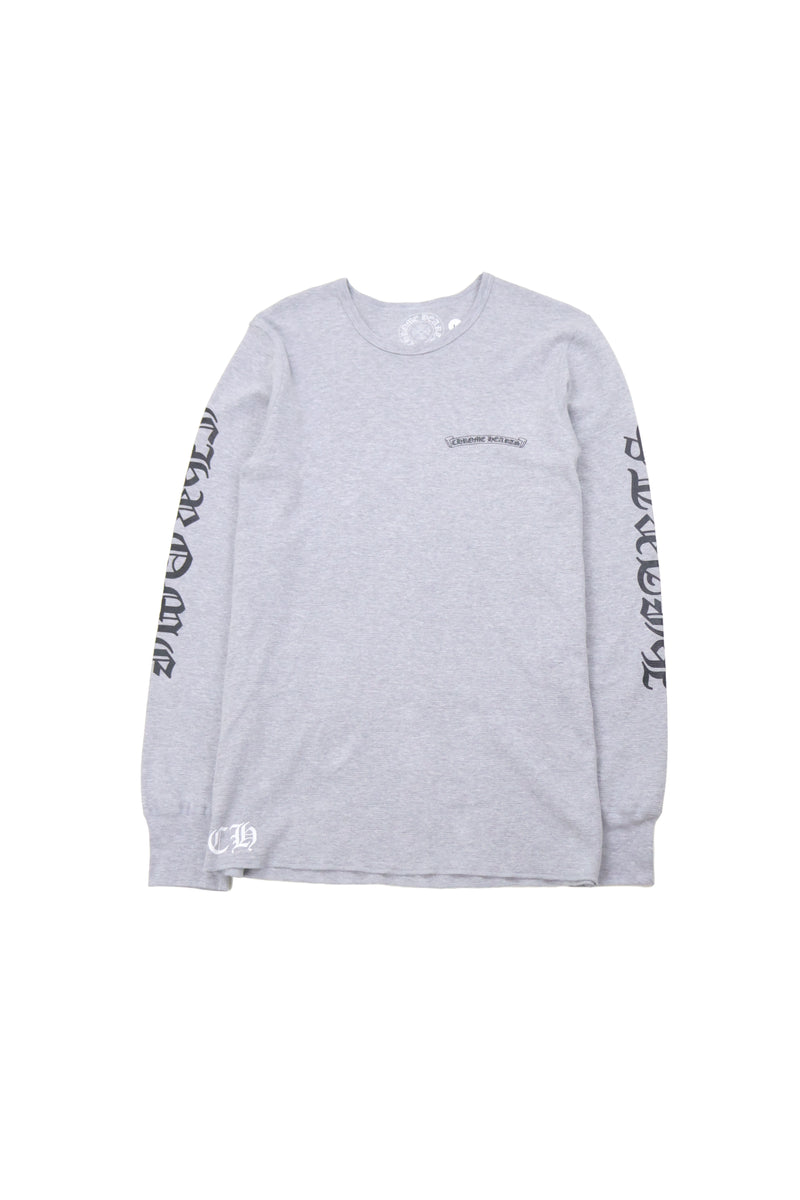 Scroll Logo Grey Long Sleeve Thermal