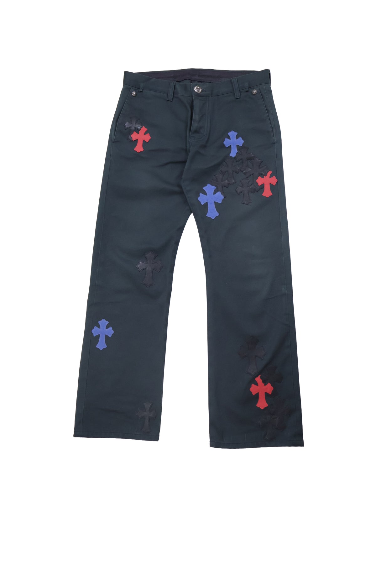 Spiderman Chino Multi Colored Cross Patch Jeans
