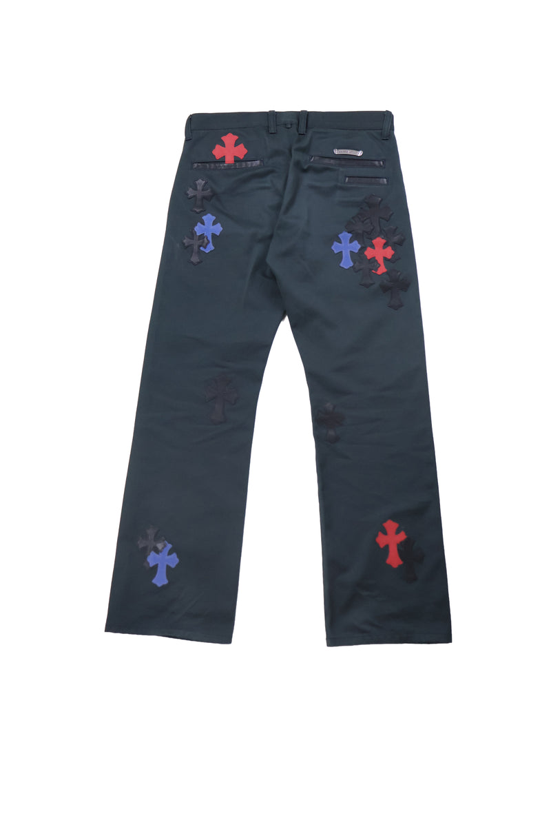 Spiderman Chino Multi Colored Cross Patch Jeans