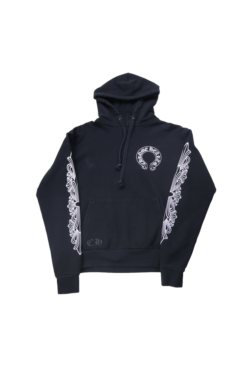 Horseshoe Floral Hoodie